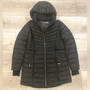 Michael Kors black puffer coat. Size small.